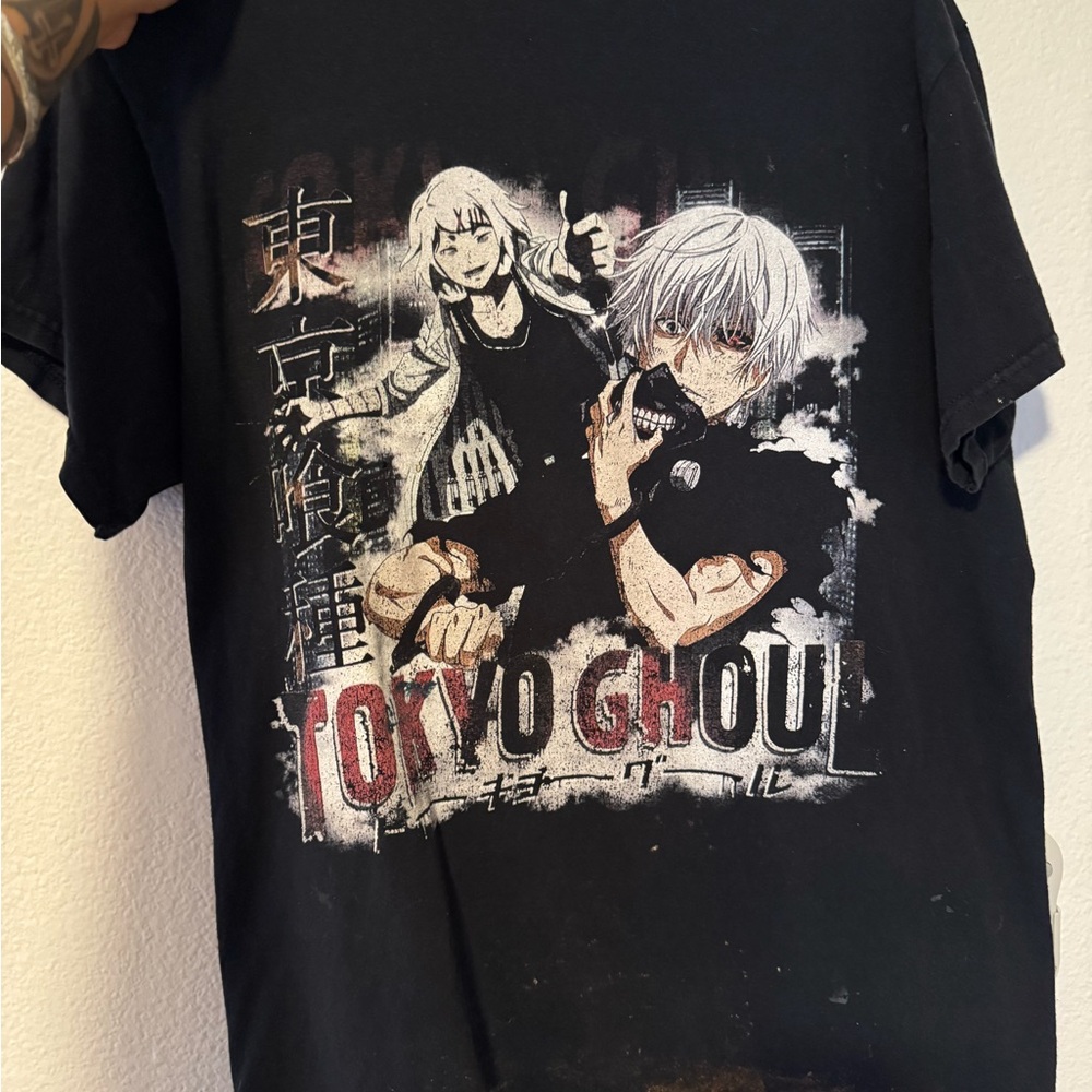 Tokyo Ghoul Black Graphic T-Shirt